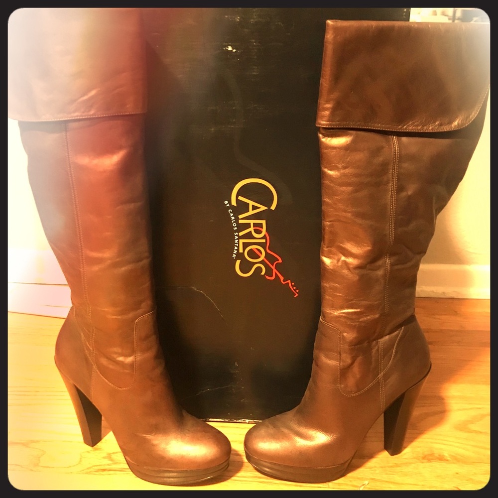 Carlos Santana Intrigue Chestnut Boots